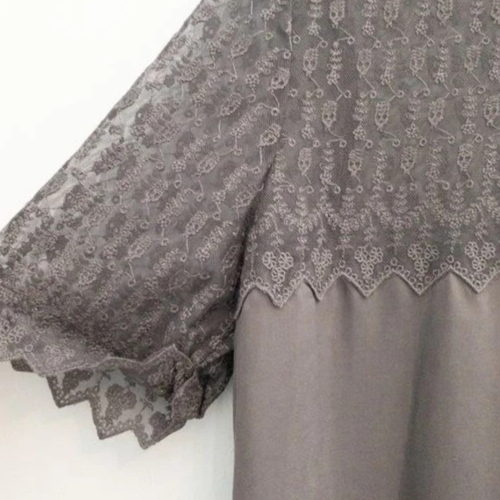 THE KOOPLES | $139 Lace Skull Silk Top - Picture 3 of 7
